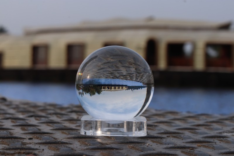 a watercraft an inverted view-of-an-houseboaat from kumarakom sanal thrisssur creativehut