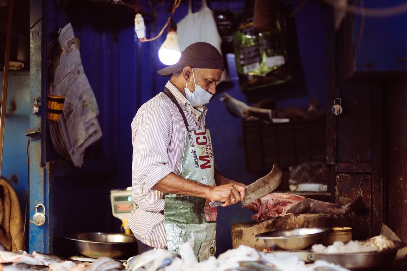 fish seller no work no food paladugu rajasekhar andhrapradesh creativehut