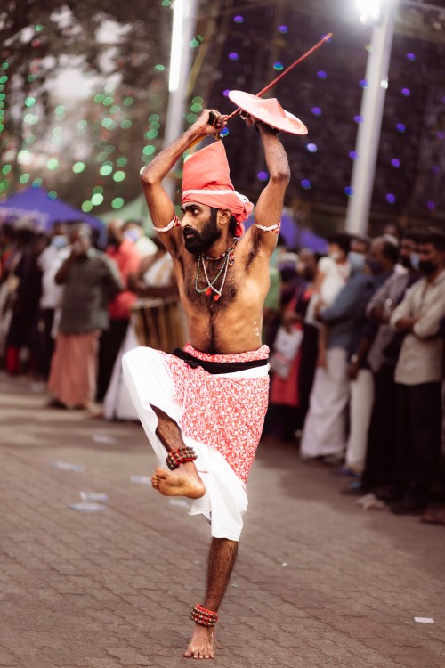 velakali dancer with shield and-sword-paladugu rajasekhar andhrapradesh creativehut