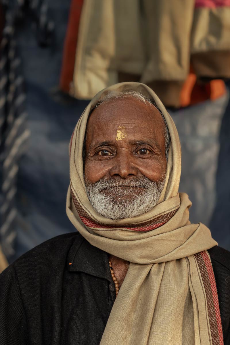  a  baba with joyful smile