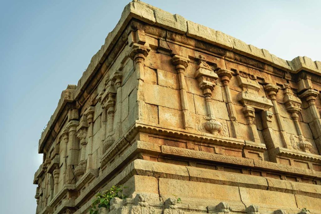 Texture architecture of hampi.