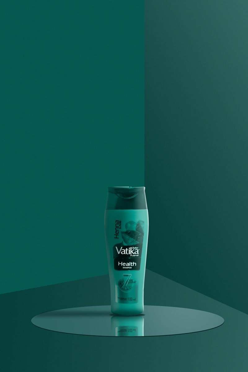 A photo of vatika shampoo.