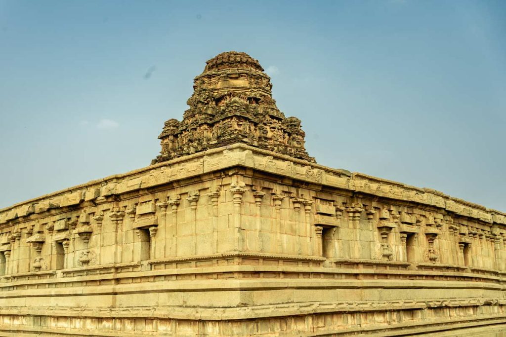 Perspective architecture of hampi.