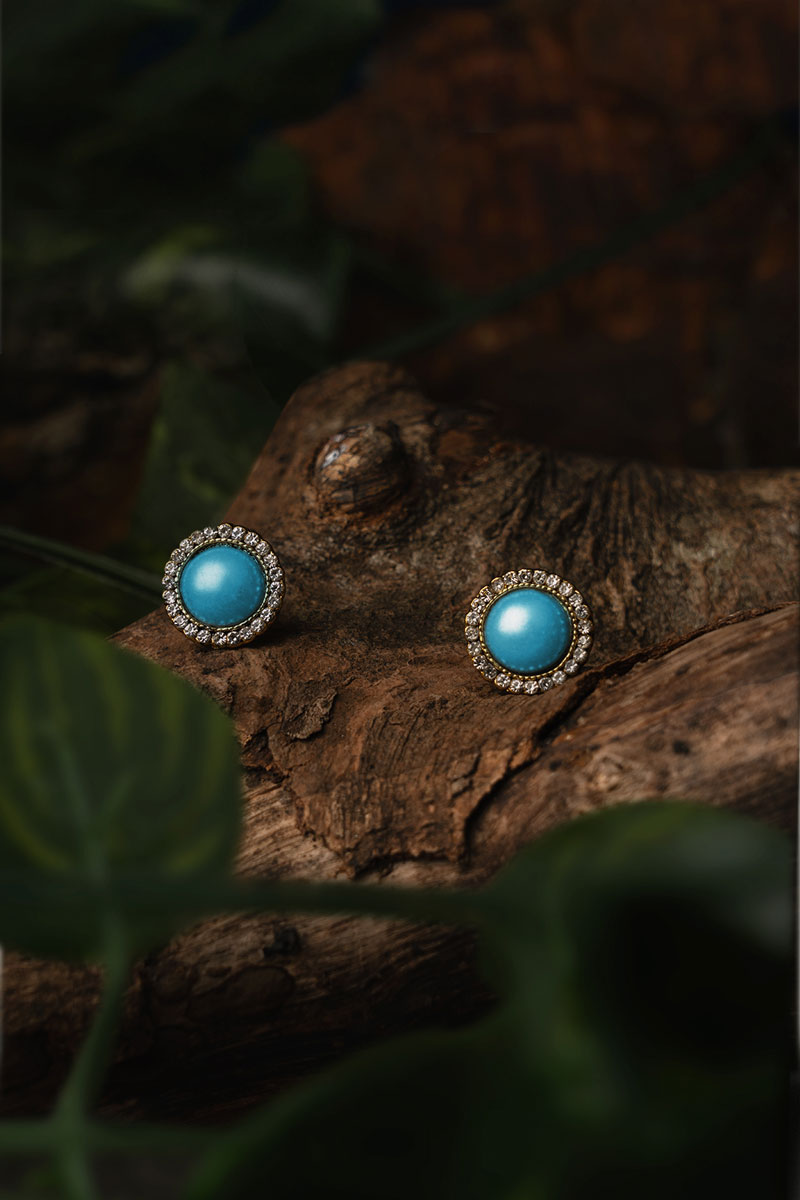 bluepearl placed on a wooden branch