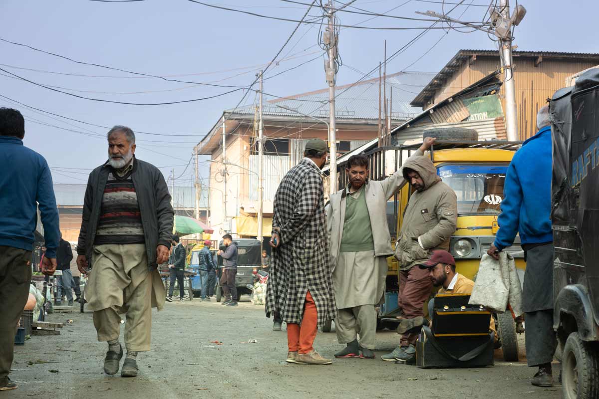 daily life in Kashmiri streets