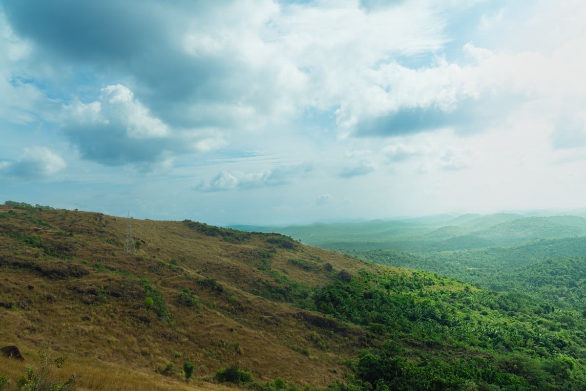 Beautiful View from Pokkunnu hills.