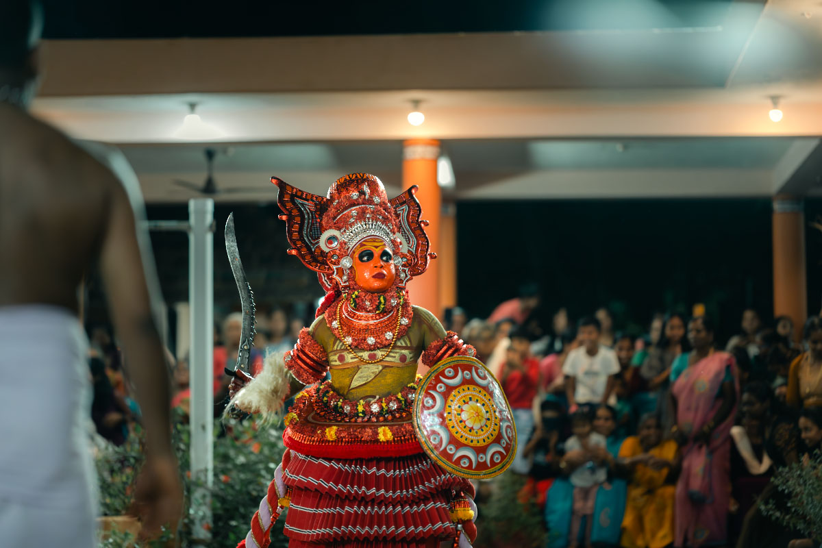 Theyyam Performace Rohan Reji Sajan Ernakulam Creative Hut