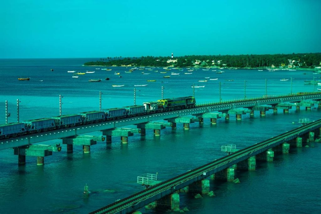 Bridge over water