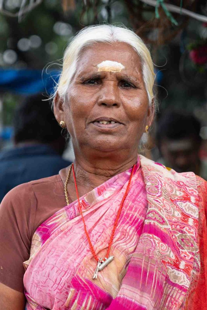 Women looking to the camera