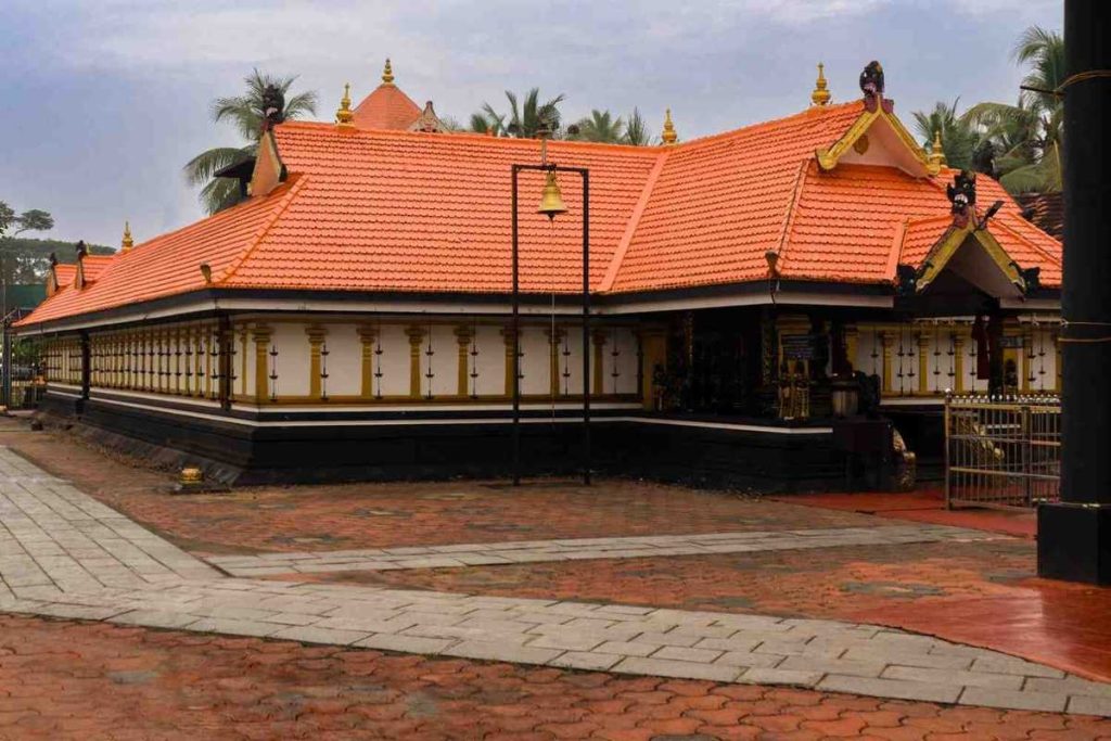 bell inside the ayappa temple