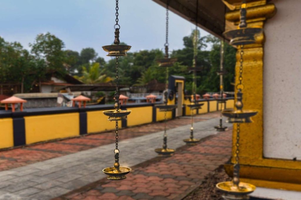 gold plated colour of deepam lamps