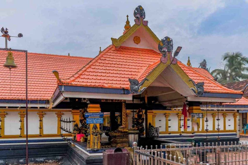 entry way of door in temple