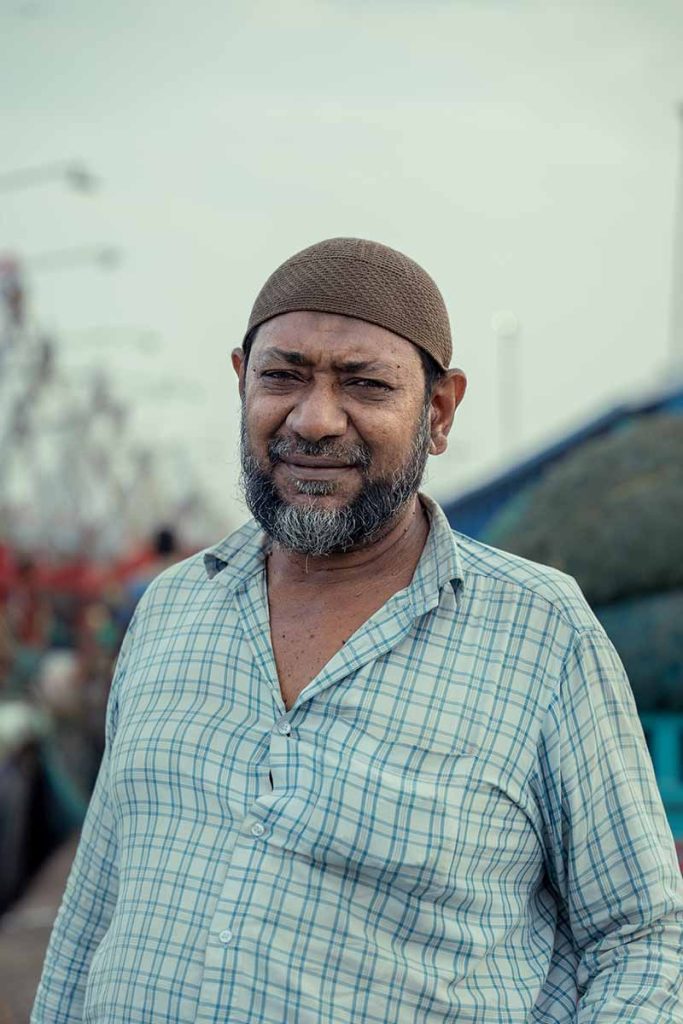 unyielding pose of kerala fisher men