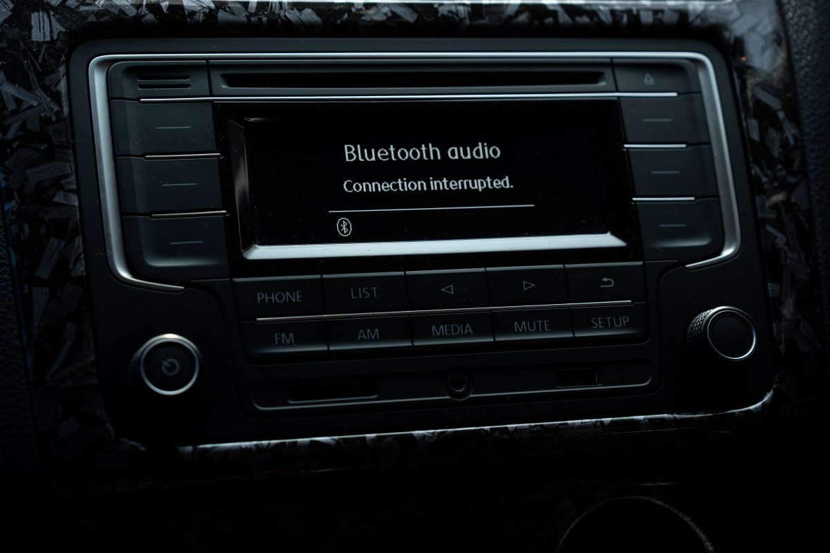 Bluetooth audio showing interrupted connection, Disconnected Tunes.