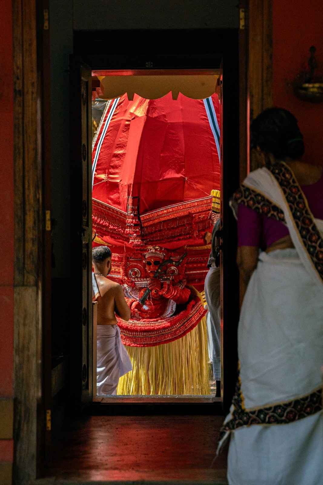 Ritual gaze of theyyam