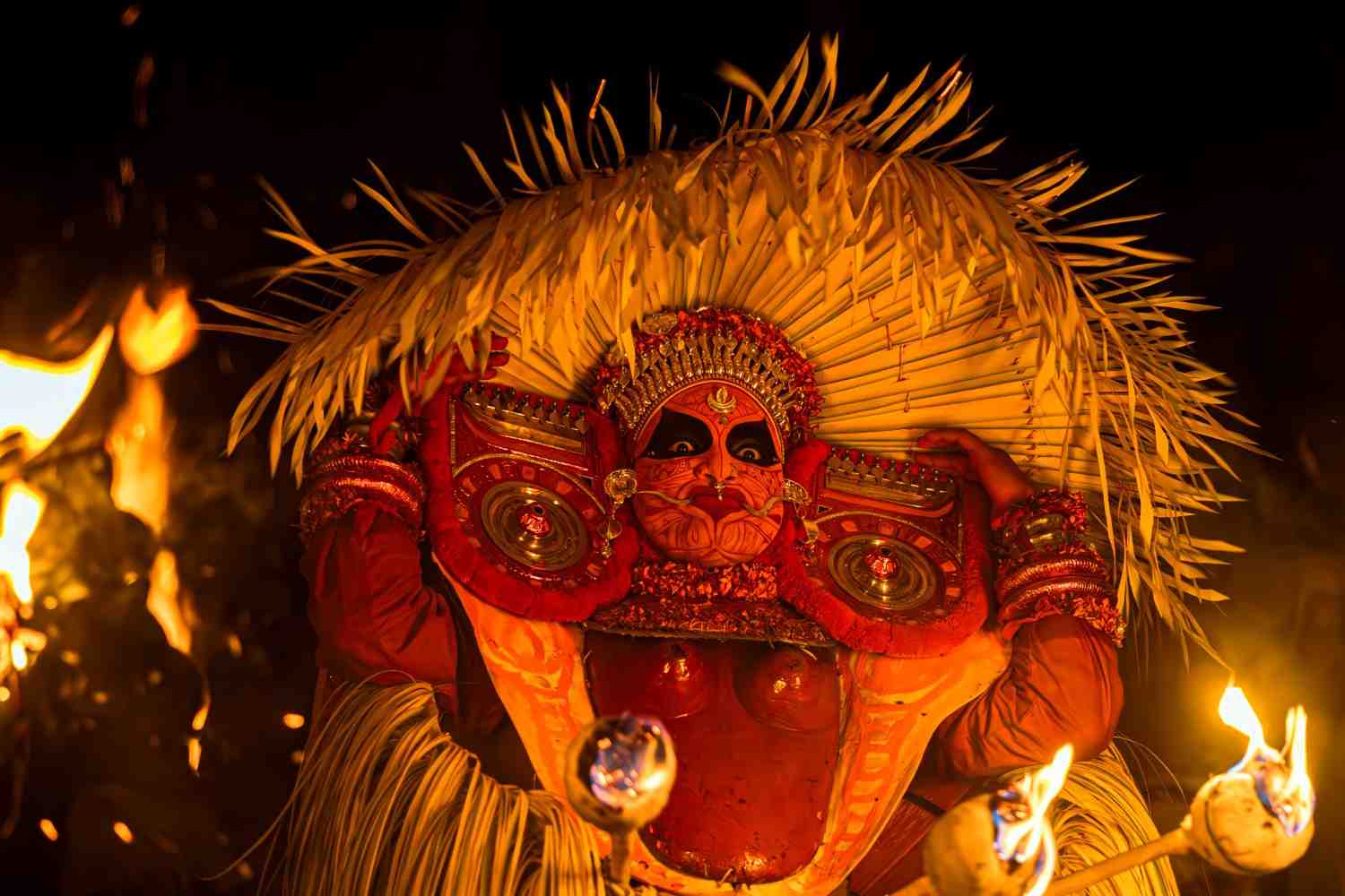 Fiery ancestry of  theyyam’s performance