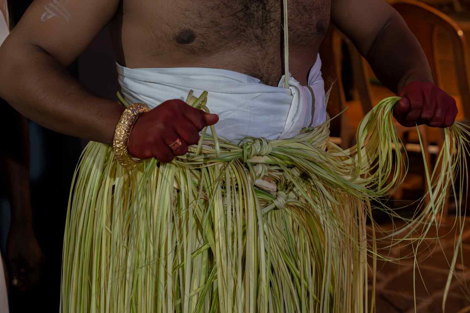 Ritual attire of the performer