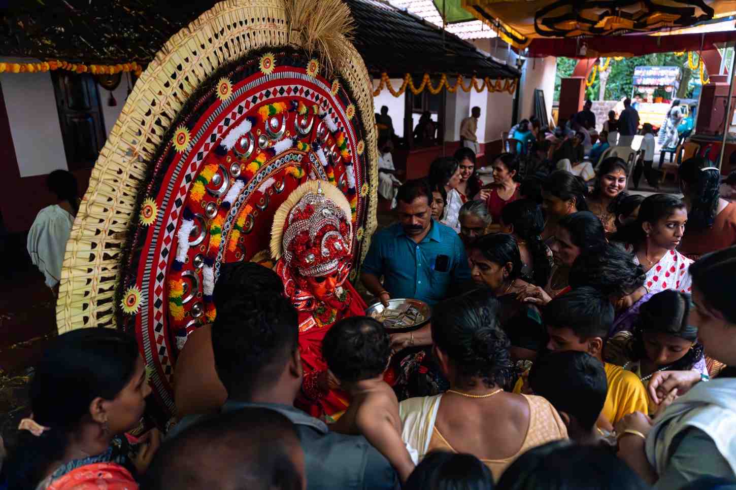 ritual worship capturing the essence of devotion and tradition.