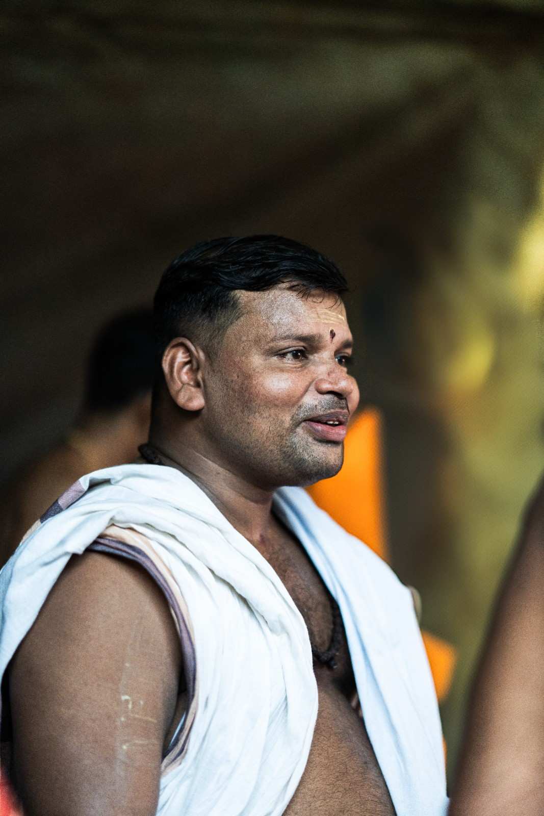 Unmasked souls of theyyam performers