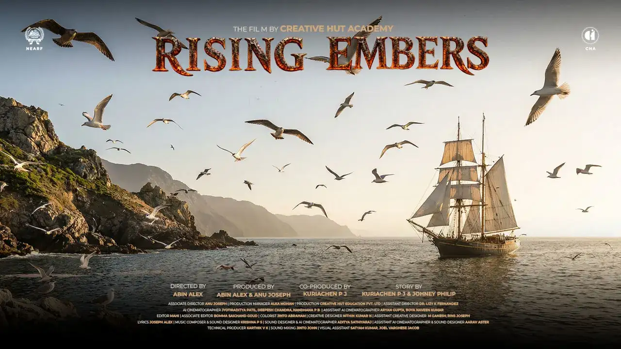 Rising Embers, the world's first AI feature film made by students at Creative Hut Academy